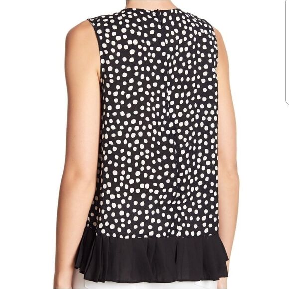 Nicole miller polka dot tank top - Picture 3 of 10